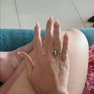 James Avery Silver Butterfly Ring